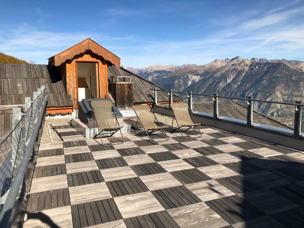 Penthouse "Bond 007" 120 M2 Piscine Sauna Risoul 1850 Exterior foto